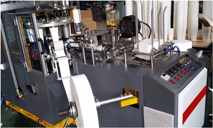 машина для изготовления бумажных стаканов JMD-160D