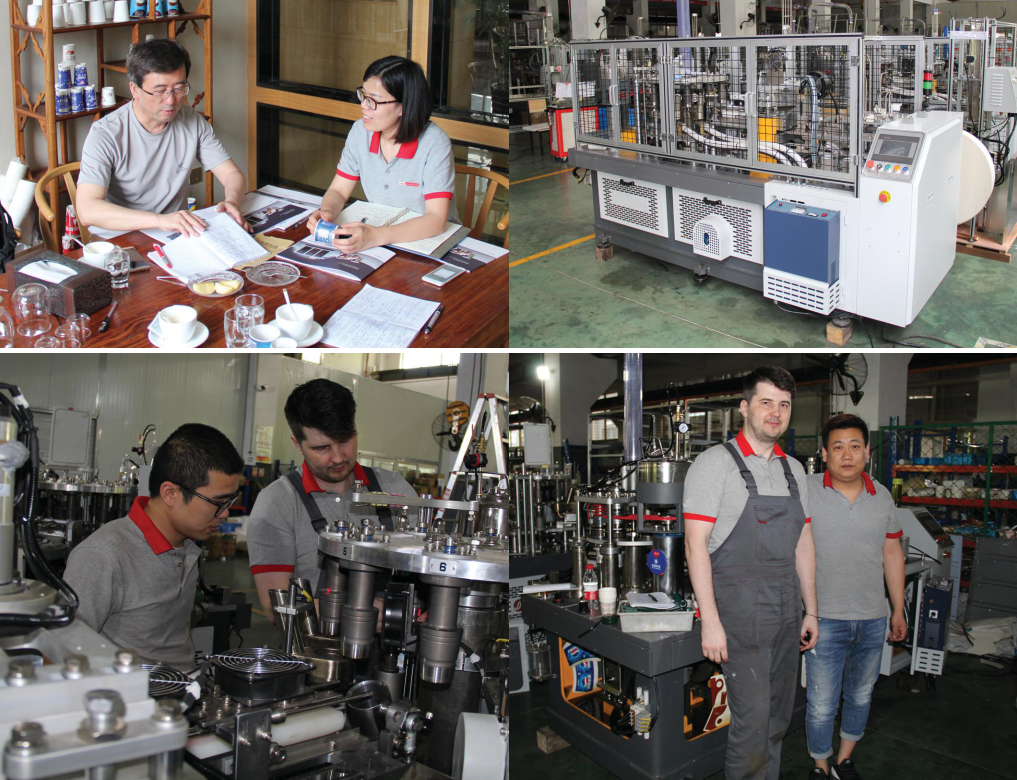 повышение квалификации на заводе JMD оборудование производства стаканов